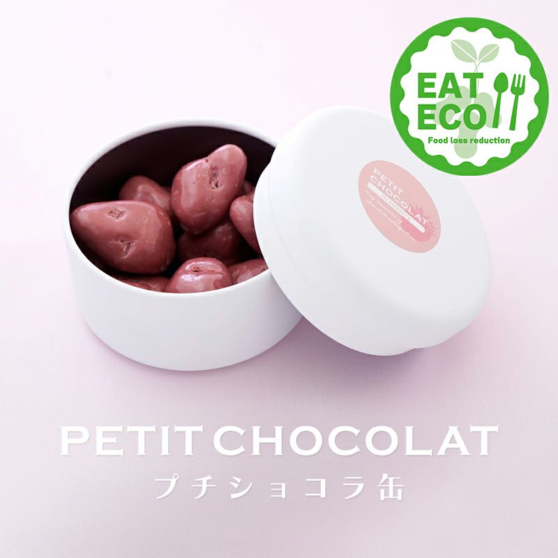 プチショコラ缶 ストロベリールビーチョコ 50g×1個